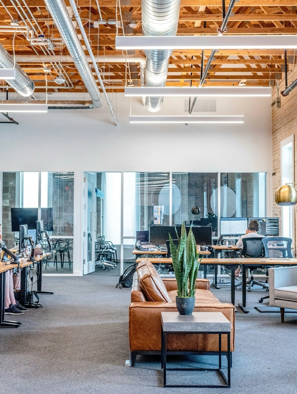 Modern enterprise office environment representing real-world AI deployment - Status: Coming Soon